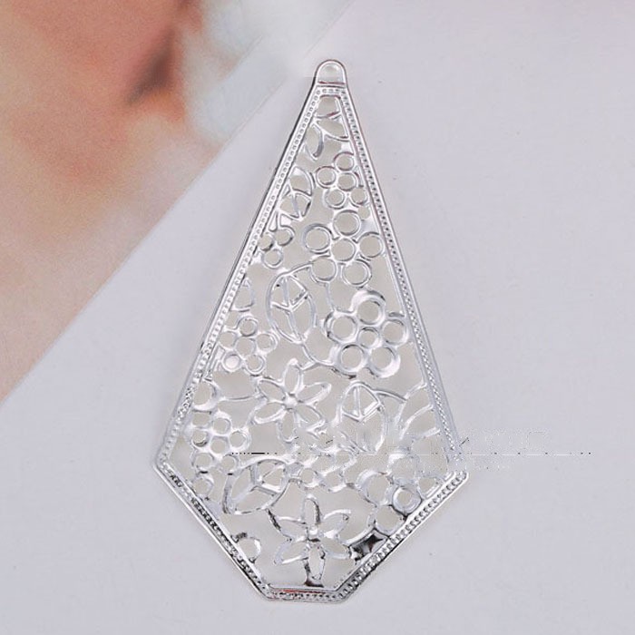 [Nguyên liệu làm trâm] 1 phiến họa tiết 39*70mm làm vương miện Lolita