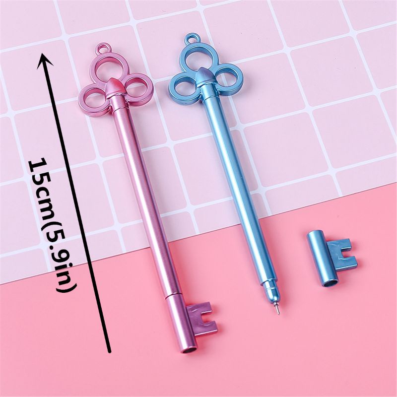 Bộ 6 Bút Máy Bằng Nhựa Phong Cách Retro Hình Hoạt Hình Đáng Yêu