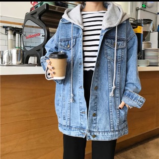 (Order) Áo khoác bò nữ ulzzang 2018