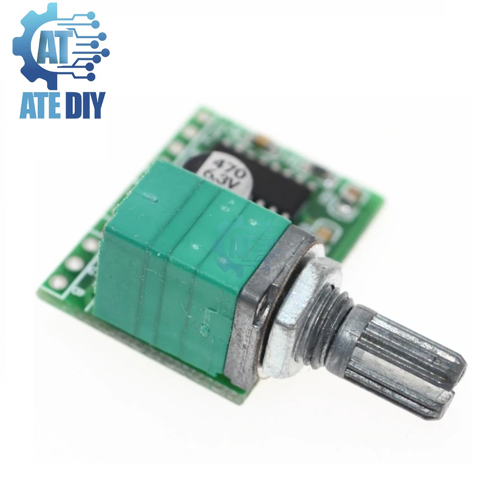 Mạch Khuếch Đại Âm Thanh PAM8403 Hifi Class D 2 kênh 6W Có Volume