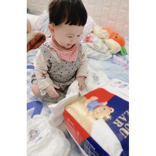 [1 Bịch] Tã Bỉm AIKUU BEAR Nội Địa Trung - Siêu Mềm Mỏng - Đủ Size