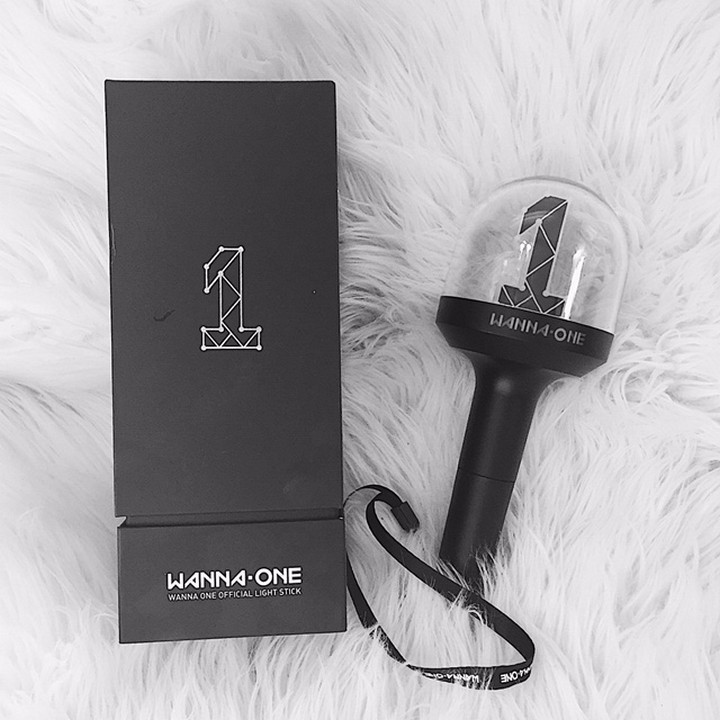 (kèm 3 pin) Nable Bong Lightstick wanna one gậy cổ vũ ánh sáng hòa nhạc Unoff fanmade nhóm nhạc idol Hàn quốc tặng ảnh