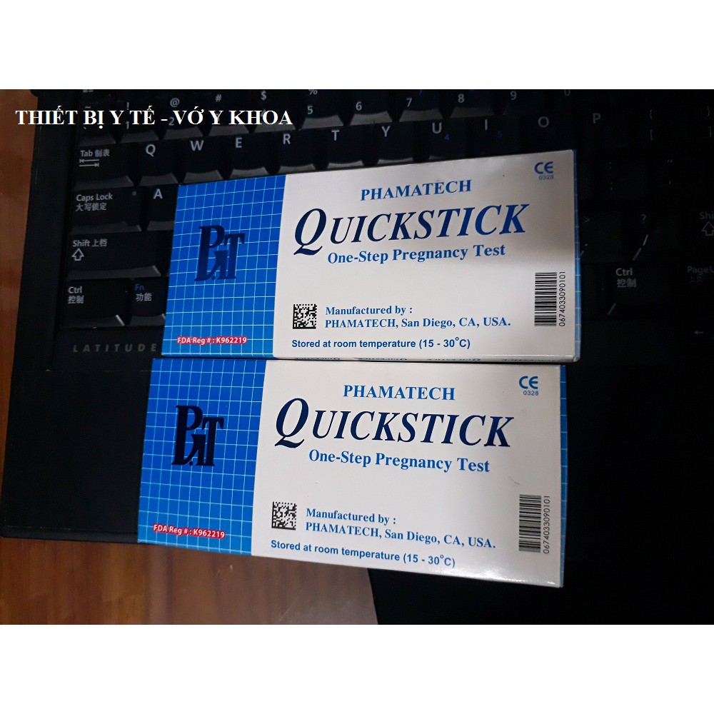 Que thử thai Quickstick - Hộp 25 que