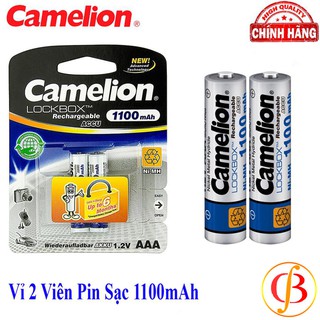 Pin AAA Camelion 1100mah, Pin sạc đũa