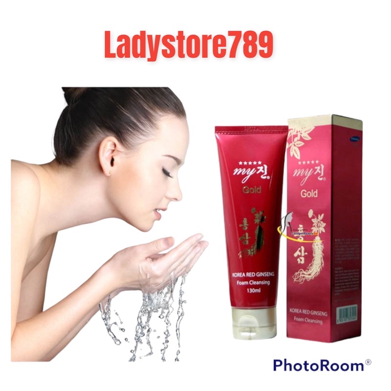 Sữa rửa mặt Hồng sâm