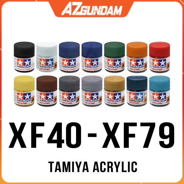 Sơn Tamiya Acrylic  Gốc Nước Tamiya Paint chuyên sơn mô hình dung tích 10ml