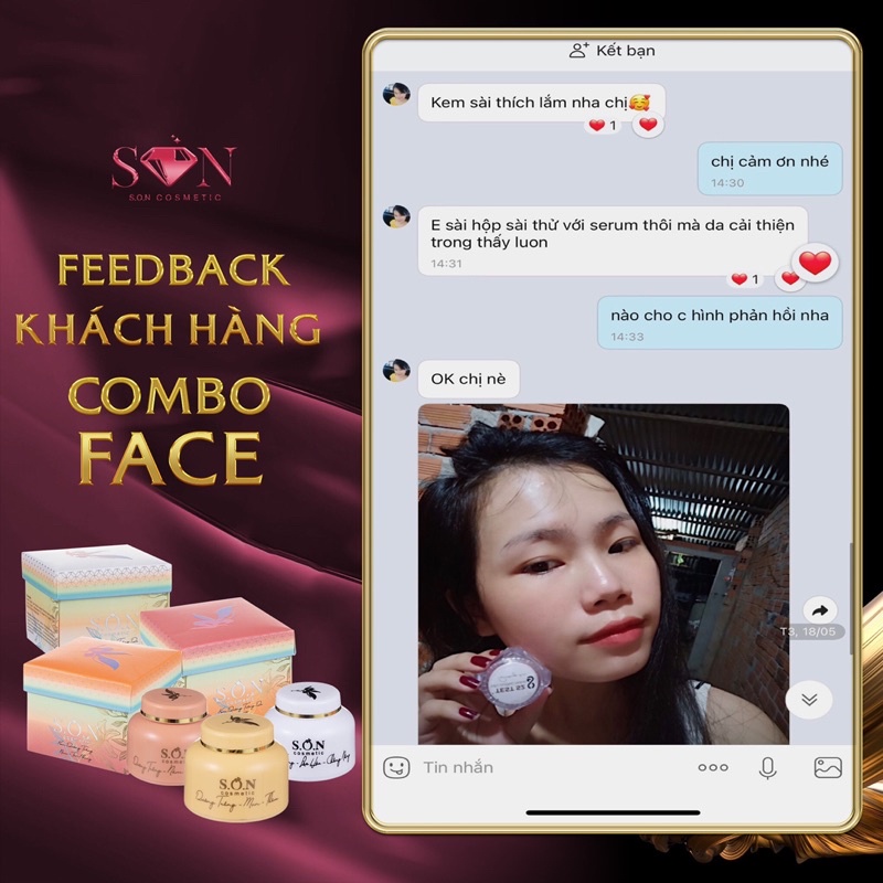 (Chính hãng Rẻ nhất) KEM.FACE SON Tóc Tiên