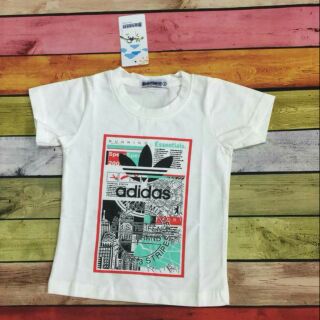 Áo thun Dorobie in Adidas cho bé và bố mẹ