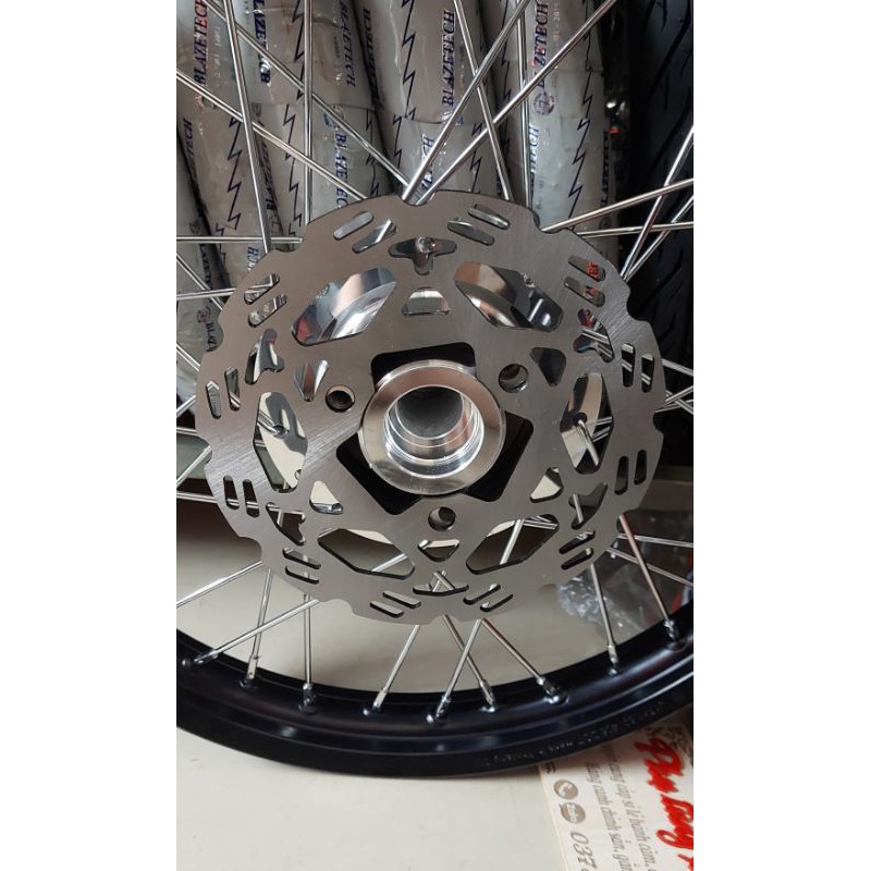 Bánh căm Raider Satria niềng nhôm banzai 1.4/1.6 đã rút căm sẵn về gắn như zin