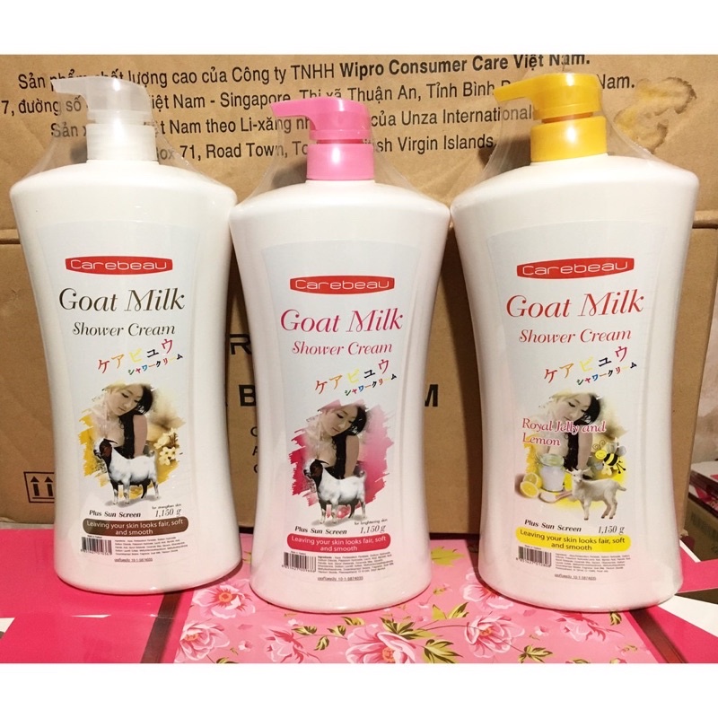 Sữa tắm dê Goat Milk Thái Lan có 3 mầu ( 1150ml )