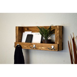 kệ gỗ handmade decor - Kệ treo tường decor vintage HPKTT 13