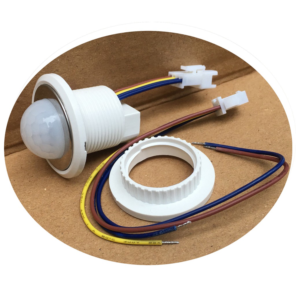 Công tắc cảm biến hồng ngoại PIR cảm ứng chuyển động thông minh tự động bật tắt có điều chỉnh SS-PIR | BigBuy360 - bigbuy360.vn