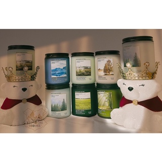 (Label thiên nhiên) Nến thơm 1 bấc Bath body works