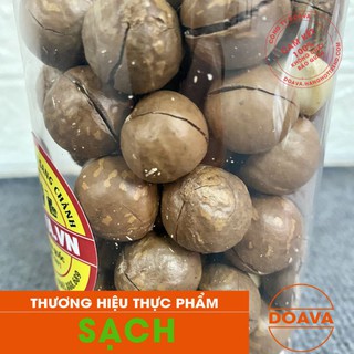 Hạt Macca Nứt Vỏ 500g  - Macadamia, Mắc Ca Loại 1 - DAV024