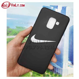 Ốp lưng Samsung A8 2018 Ốp lưng silicon dẻo logo Nike A8818084A2