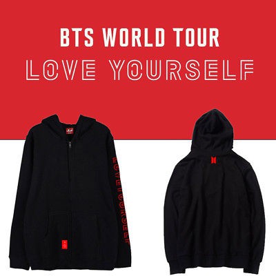 Áo hoodie BTS Love Yourseft World Tour