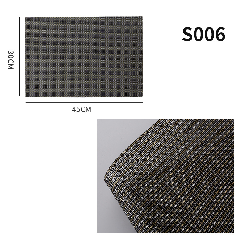 Thảm lót bàn 4X4 chất liệu chống thấm nước chống trượt trang trí theo phong cách phương Tây