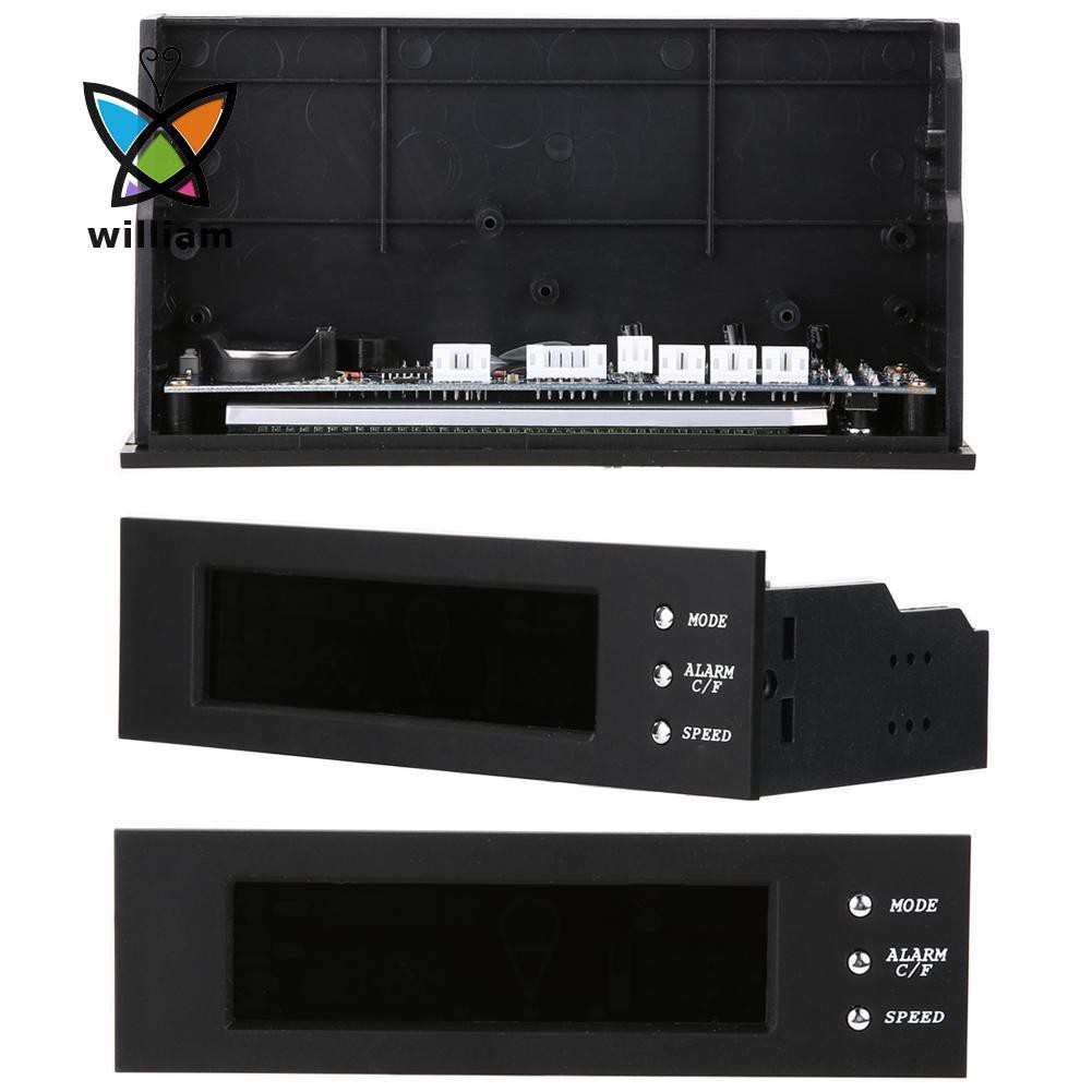 Bảng Điều Khiển Quạt Tản Nhiệt Cpu Trước Màn Hình Lcd 3 Tốc Độ 5.25 Bay | BigBuy360 - bigbuy360.vn
