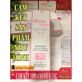 [Chính Hãng] Kem chống nắng cao cấp White Angel Sun Sherbet Skinaz Hàn Quốc chính hãng - SPF 50 +, PA +++