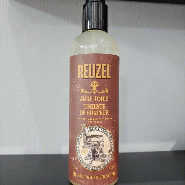 Xịt dưỡng tăng độ phồng tóc Reuzel Grooming Tonic - Surf Tonic - Clay Spray 355ml - Chính hãng bản mới nhất