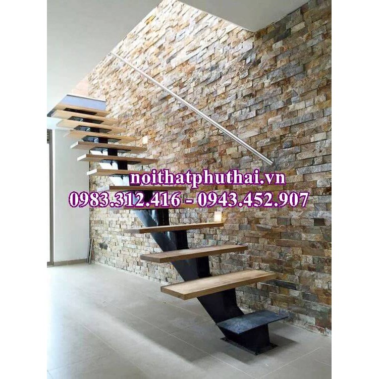 Thi công cầu thang sắt xương cá tại Hà Nội