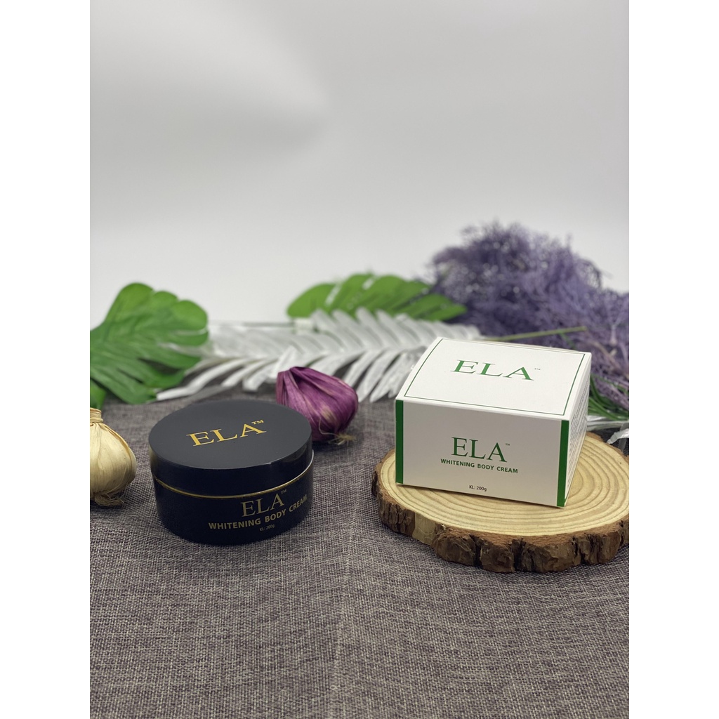 kem body thảo dược ELA 200gr dưỡng trắng da toàn thân tốt hiện nay