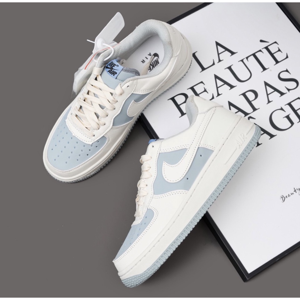 Giày Jordan Cổ Thấp Xanh Kem - Jordan Nam Nữ Cao Cấp Full Box