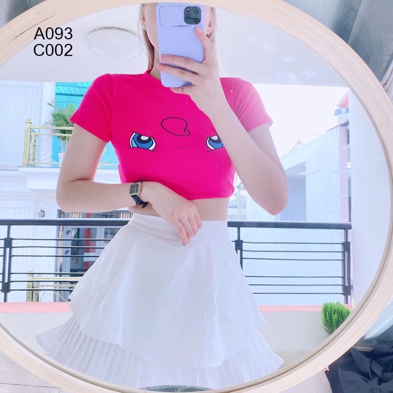 ÁO CROPTOP IN HÌNH