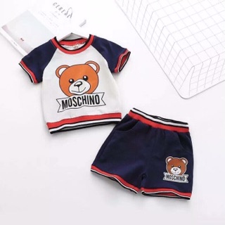 Sét bộ gái trai moschino