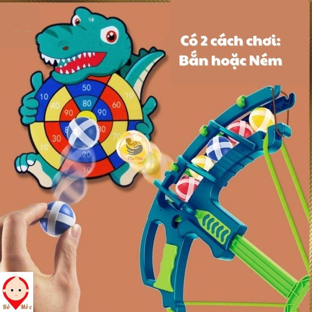 Cung Tên Bắn Bóng Dính Con Vật Dễ Thương Tặng Kèm 6 Bóng, Đồ Chơi Vận Động Cho Bé Shop Bố Mốc