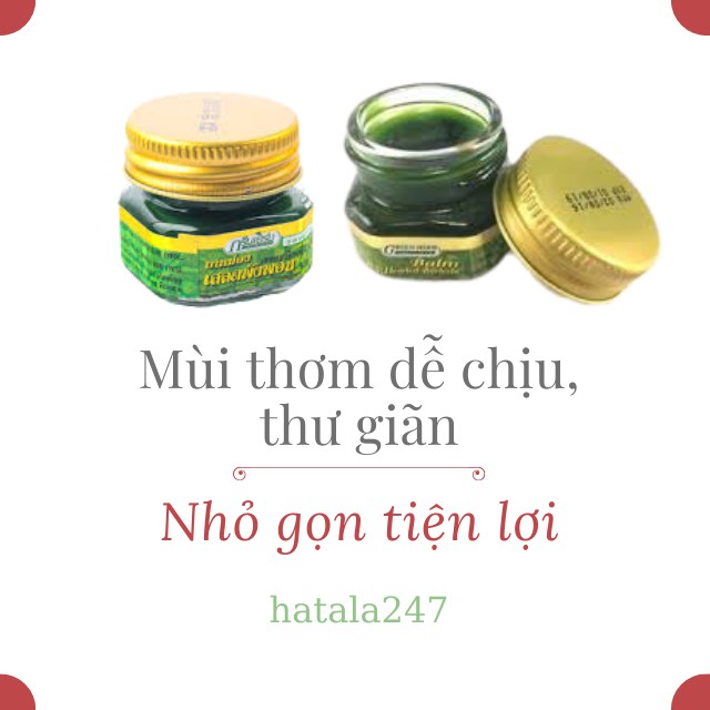 Cù Là Thơm Green Herb Thái Lan Không Lo Đau Nhức Mỏi