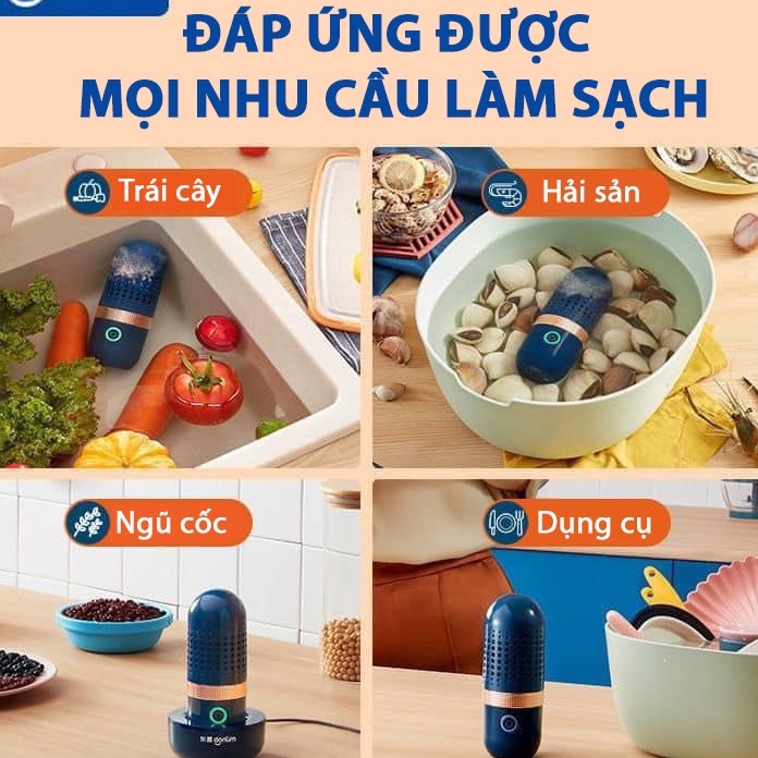 Máy Khử Khuẩn Thực Phẩm DONLIM, Máy Khử Trùng Hoa Quả Loại Bỏ Vi Khuẩn