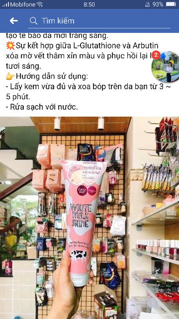 TẨY TẾ BÀO CHẾT WHITE MILK