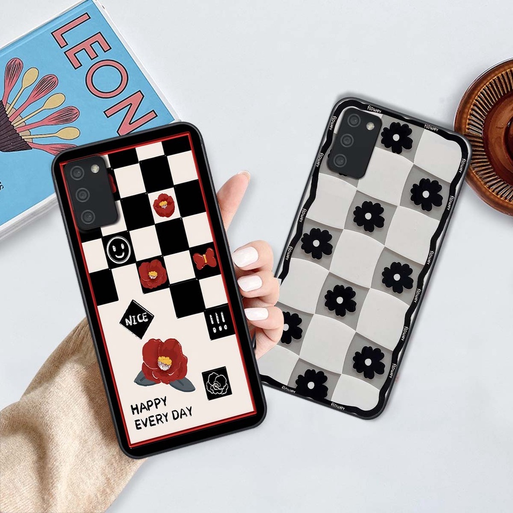 Ốp Samsung A02s / A03s in hình trái tim, caro kẹo ngọt đầy cá tính siêu đẹp siêu chất