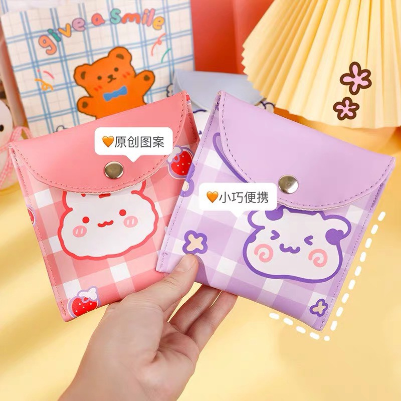 Ví cute 4 màu nhỏ xinh tiện lợi cho bạn gái dễ thương - MiuSua