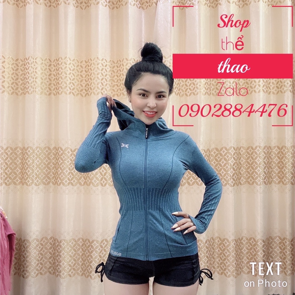 ÁO KHOÁC THỂ THAO CHỐNG NẮNG UV CỰC ĐỈNH - ÁO KHOÁC TẬP GYM YOGA
