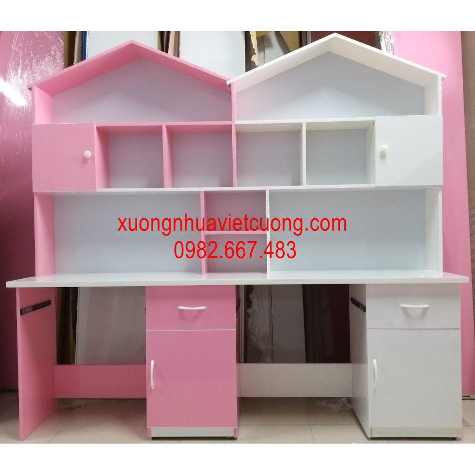 Bàn đôi 2m nhựa đài loan BHD205 - Hà Nội