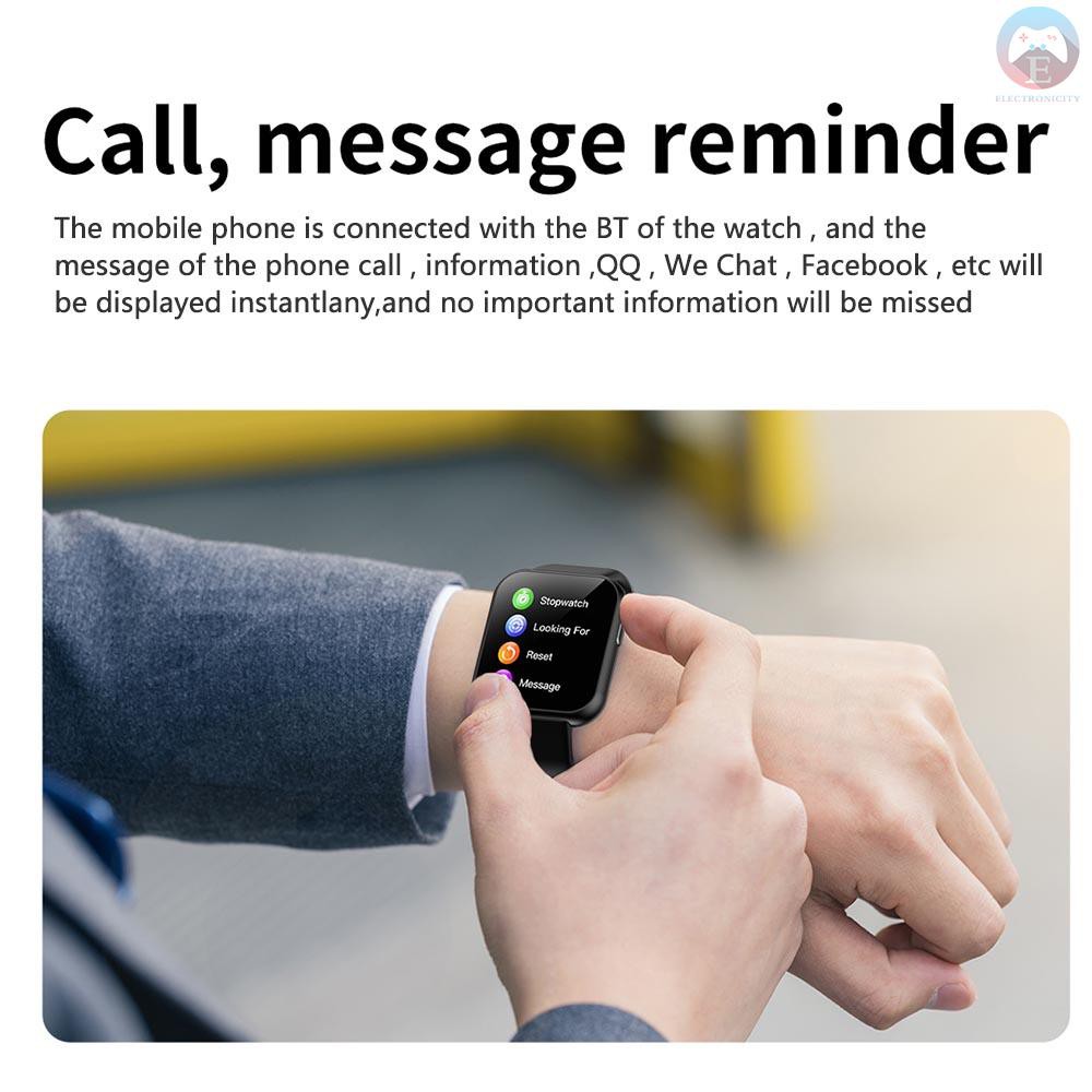 Đồng Hồ Thông Minh Elec X6Plus Màn Hình Cảm Ứng Theo Dõi Nhịp Tim Và Phụ Kiện