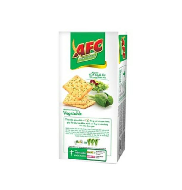 Bánh AFC dinh dưỡng Kinh Đô hộp 200G . Đủ vị: lúa mì, rau cải.