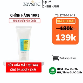 Sữa rửa mặt Cosrx Low pH Good Morning Gel Cleanser dành cho da mụn 150ml - ZAVENCI Official