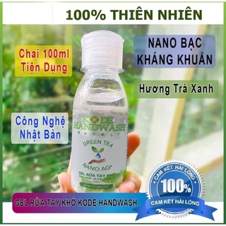 Gel rửa tay khô Nano bạc KODE 100ml