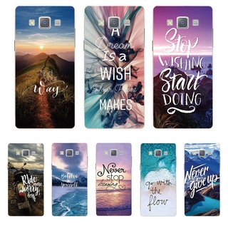 Ốp Lưng Samsung A3 A5 A7 2015 TPU mềm Case phong cảnh
