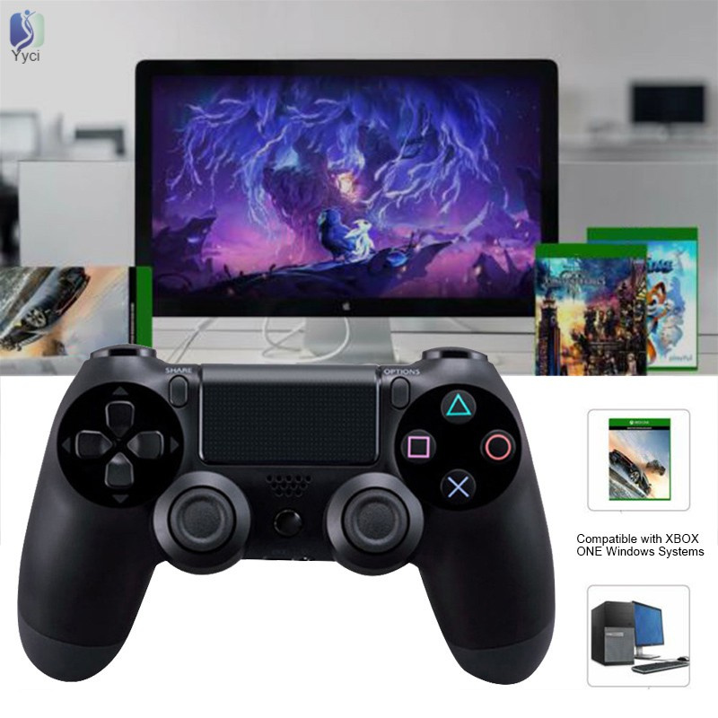 Yy Wireless Game Controller Multi Button Bluetooth Gamepad Controller Joystick for PS4 Pro @VN