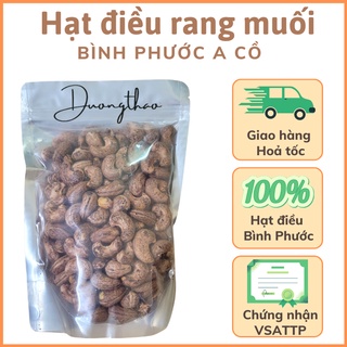 500gram Hạt Điều Rang Muối A Cồ, Điều Rang Muối Bình Phước, Hạt Điều Rang Muối vỏ lụa, Hạt Điều Rang Muối Hút Chân Không