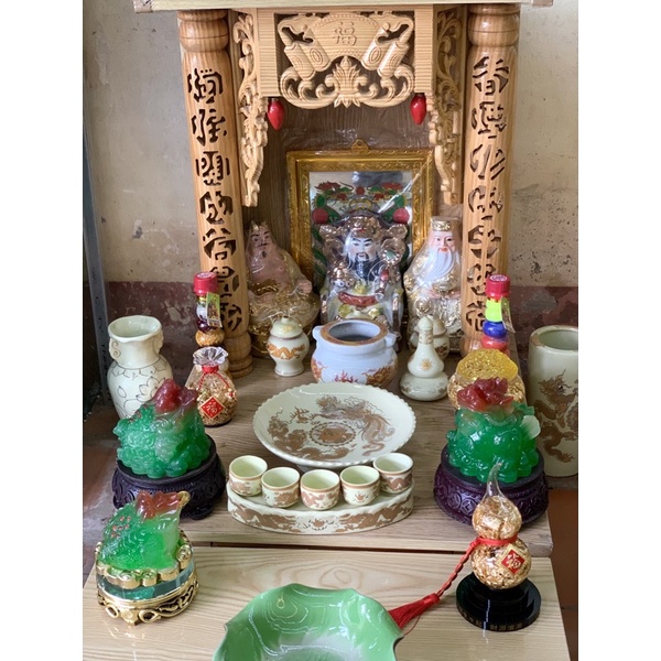 Hồ Lô Vàng Lá Phong Thuỷ Chiêu Tài Hút Lộc Chân Xoay