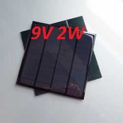 Pin Năng Lượng Mặt Trời 9V 2W