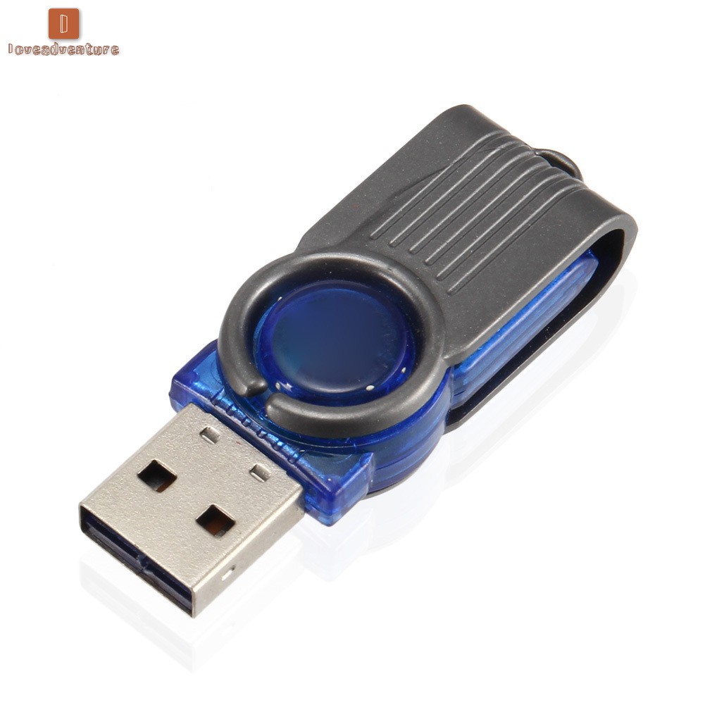 Thiết bị đọc thẻ nhớ tốc độ cao Mini USB 2.0 Micro SD TF tiện dụng