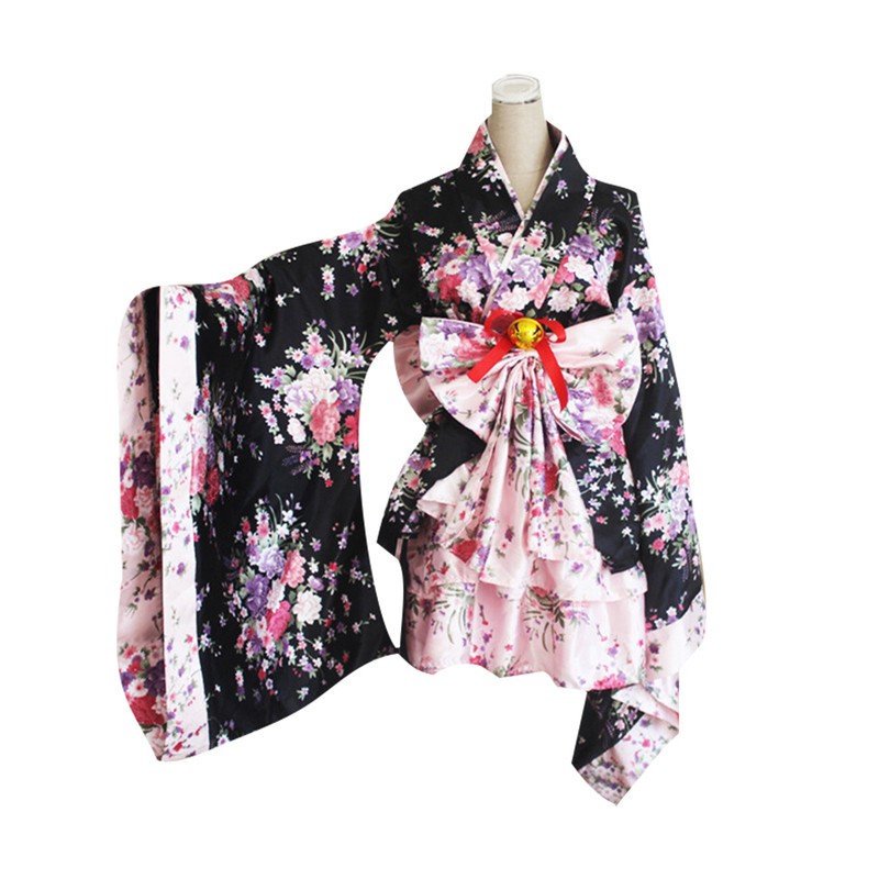 1 Áo Kimono Cosplay Thoải Mái Phong Cách Nhật Bản Dành Cho Nữ