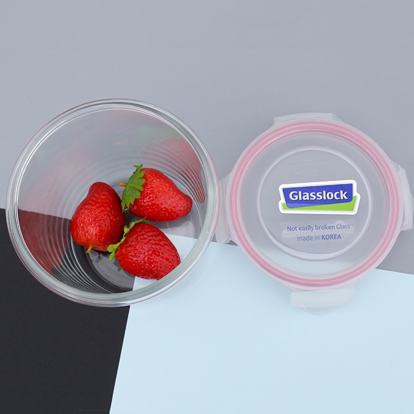 Hộp thủy tinh tròn 720ml Glasslock MCCD072 Hàn Quốc - Larva Store