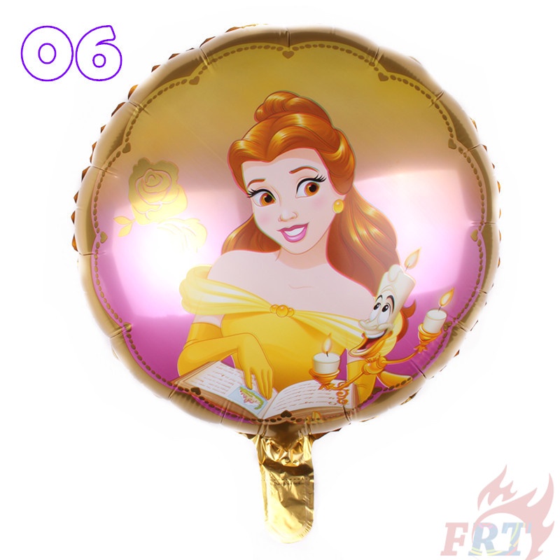 Bong bóng lá nhôm 18 inch phong cách công chúa Disney trang trí tiệc sinh nhật